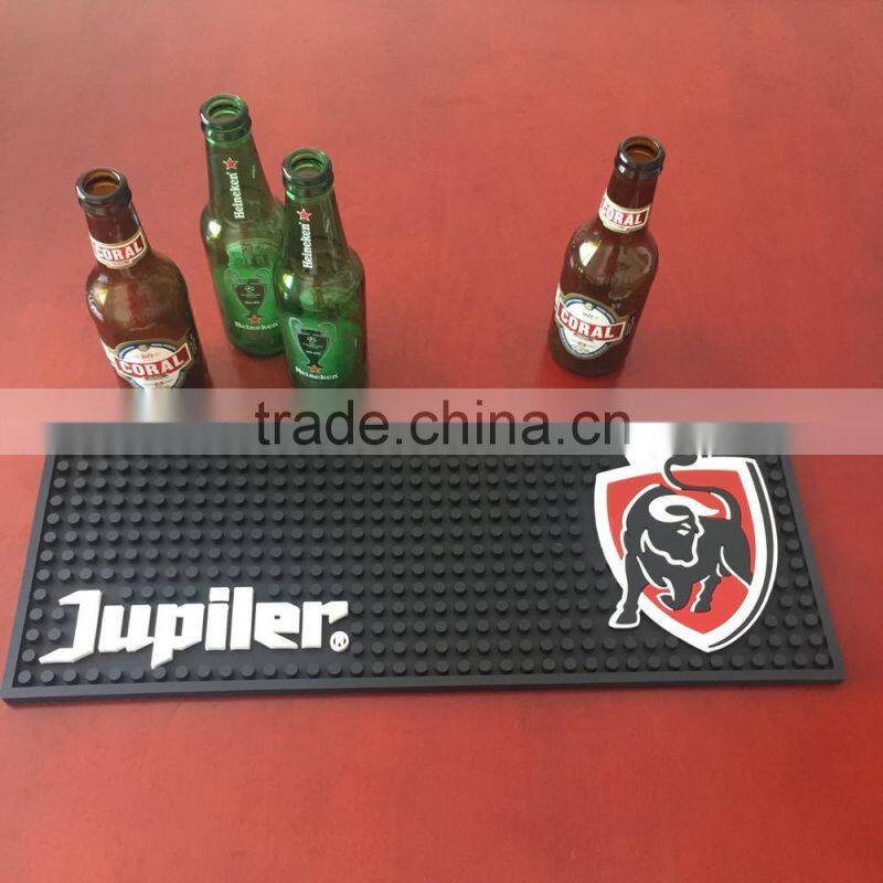 NEW PVC rubber Bar Mats, non-slip pad bar accessories