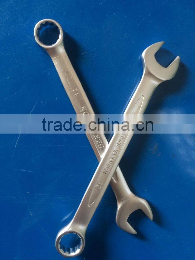 BERRYLION 12mm socket wrench two end combination spanner with mirror finished