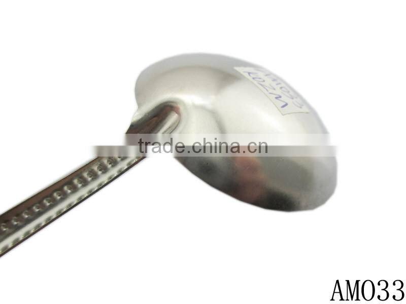 Laced 410 stainless steel kitchenware circle oil spoon