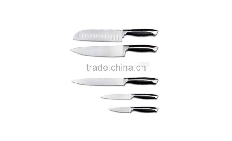 A3377 Deluxe Design High Quality Stainless Steel Kitchen Knife Set
