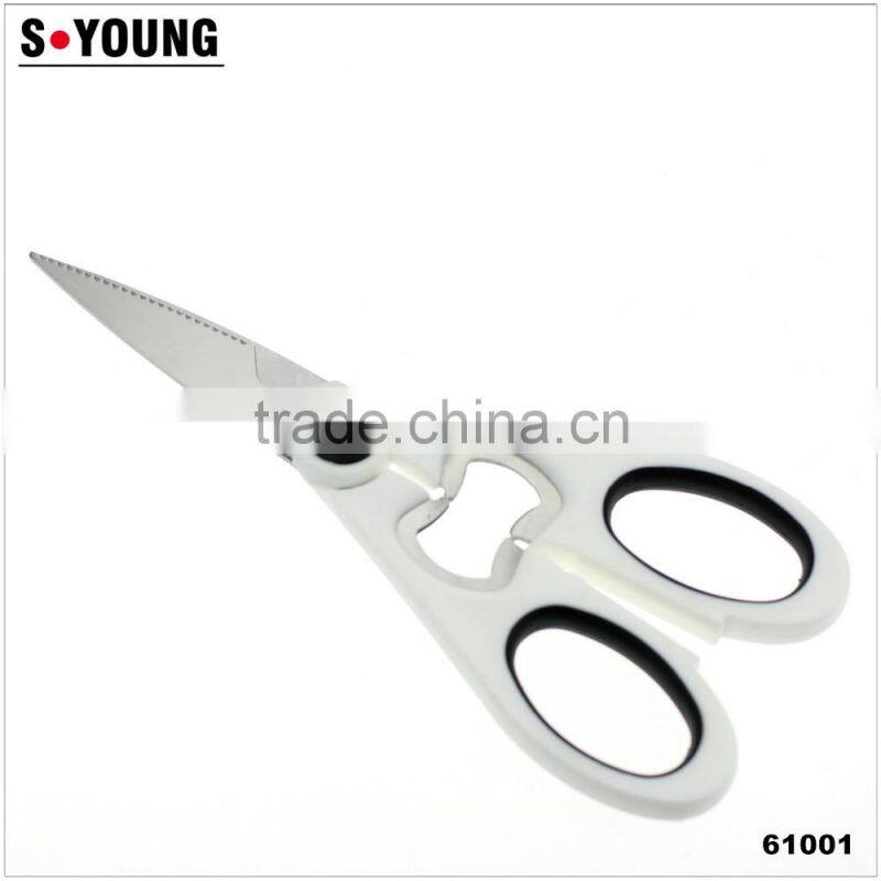 61001 durable kitchen shears, kitchen scissors, kitchen tools bottle opener