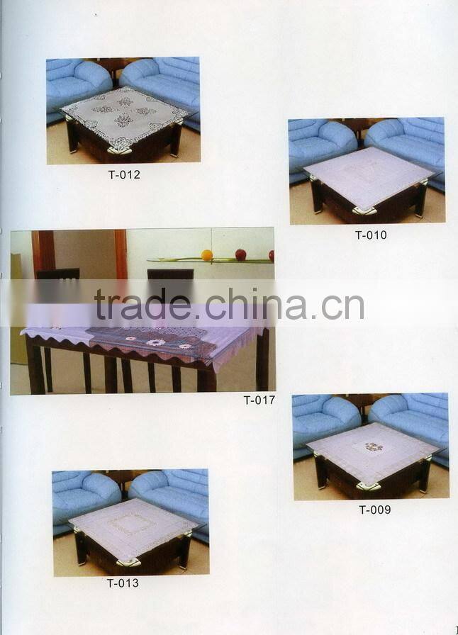 2014 Designed Printed PVC table cover cloth with falannel back , Direct factory/Manufactory supply/industrial