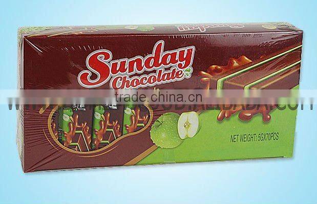 5g Chocolate and orange Flavored Chewy Milk Candy