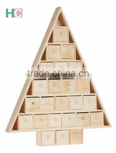 24 drawers christmas cardboard storage box