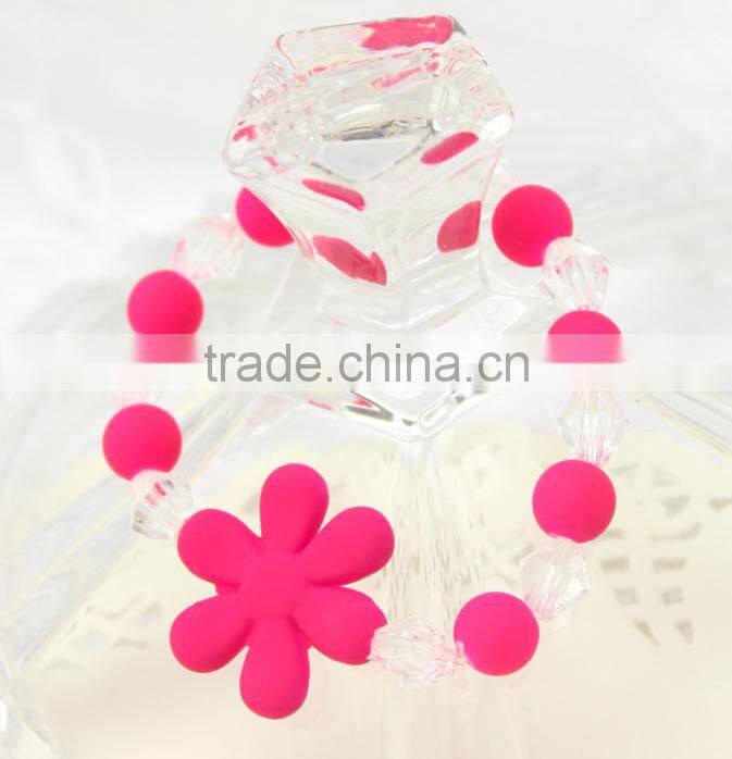 New product candy kids bead bracelets colorful bracelets