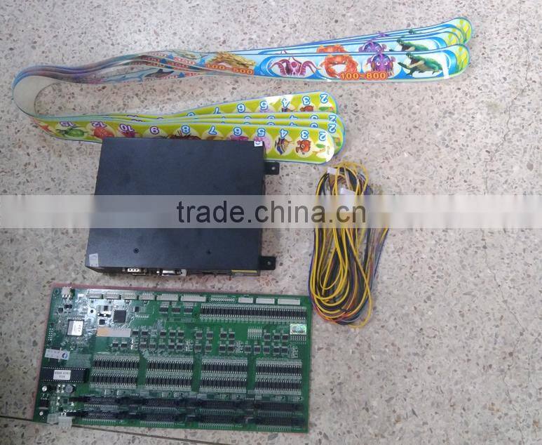 fish hunting game, arcade amusement fishing game machine kit King of treasure plus