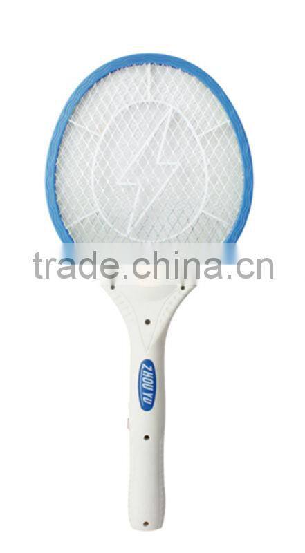 Rechargeable electric mosquito racket ZHOUYU hot selling mosquito racket