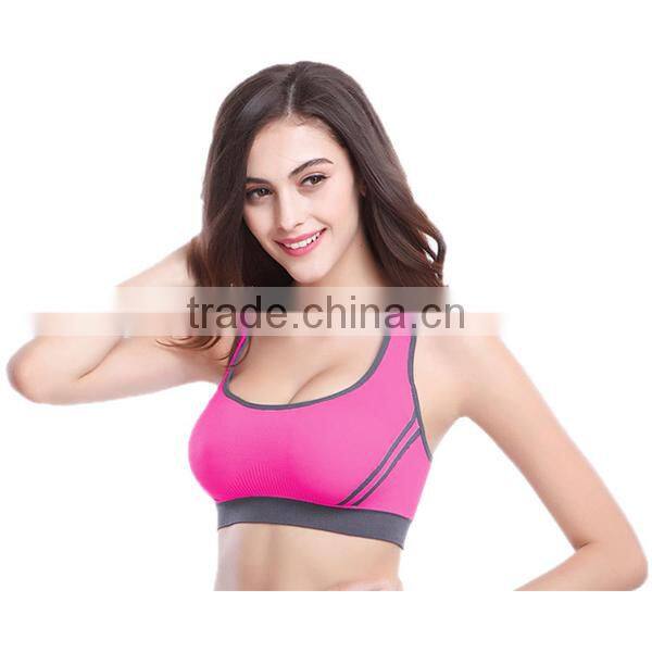 hot sale seamless gym trainning yoga sports bra