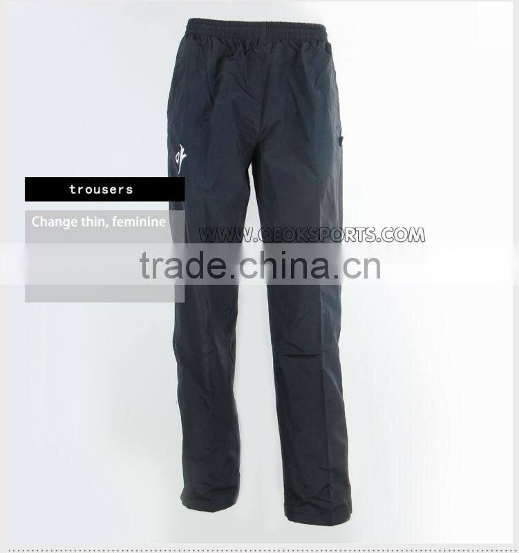 Custom design small MOQ waterproof track pant