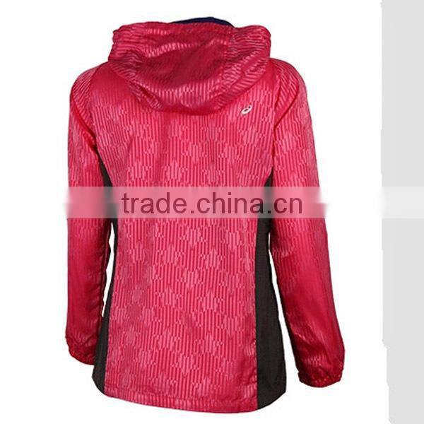 100% Polyester LIghtweight Track Running Sports Jacket