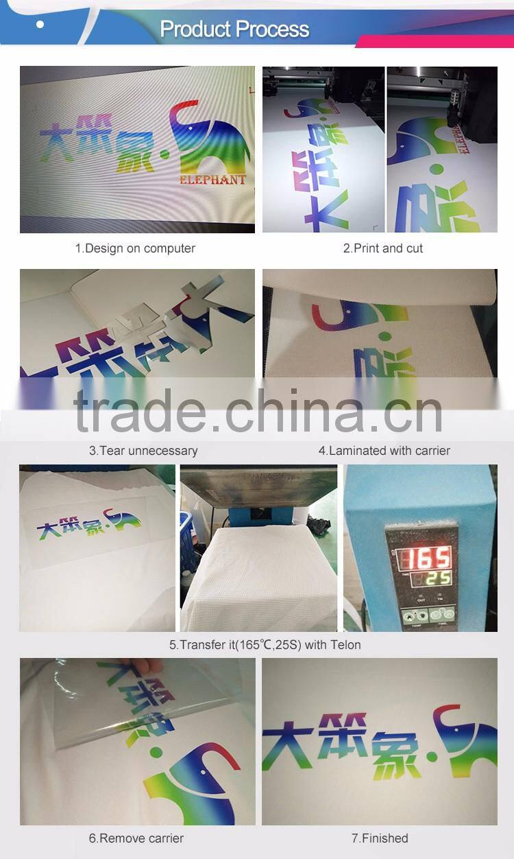 Printable PU Eco Solvent Printing White Vinyl Transfer Film