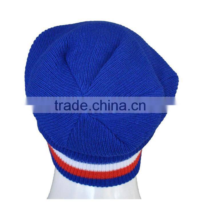 New trend Stylish custom reggae knitting pattern hat beanie