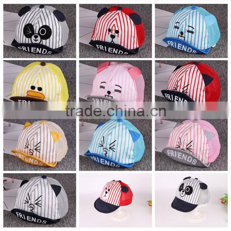 wholesale cheap custom stylish kids cotton cute baby baseball cap/hat for sale