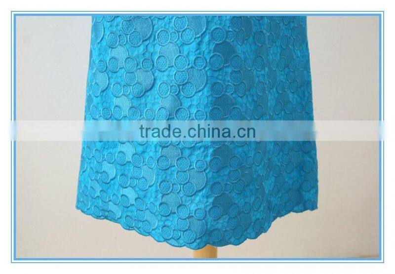 Latest Design Bubble Heavy Embroidery Church Suits for Female