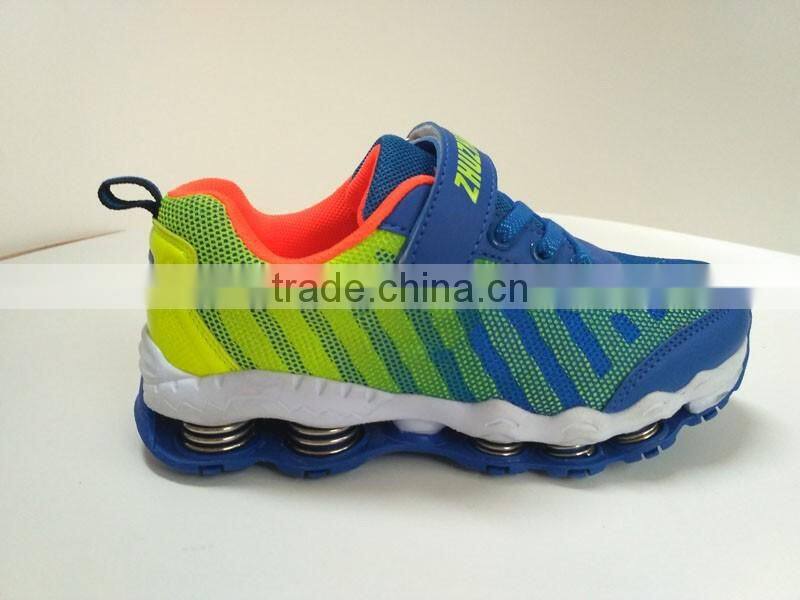 Fashion Mesh upper air kids sports shoes child shoe from china shoe factory