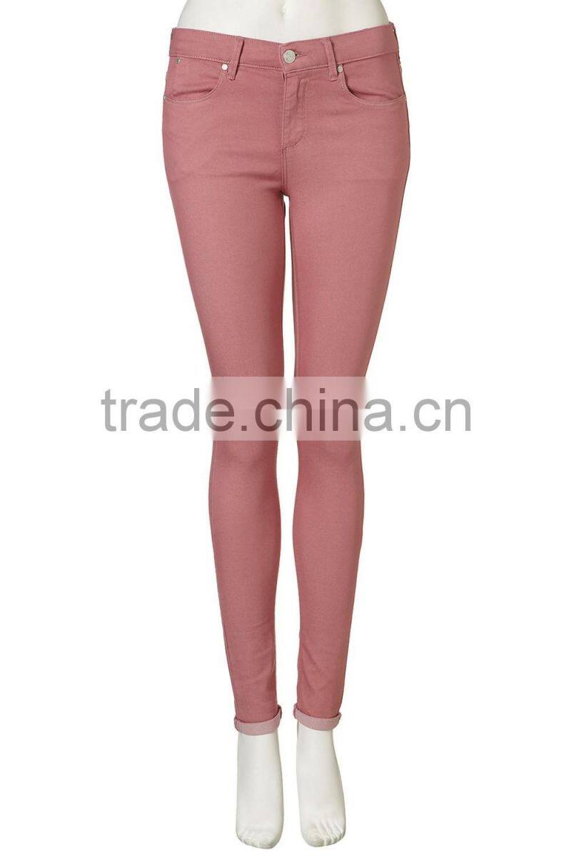 2016 Women Woven Pants Slim Fitted Various Colors Pants