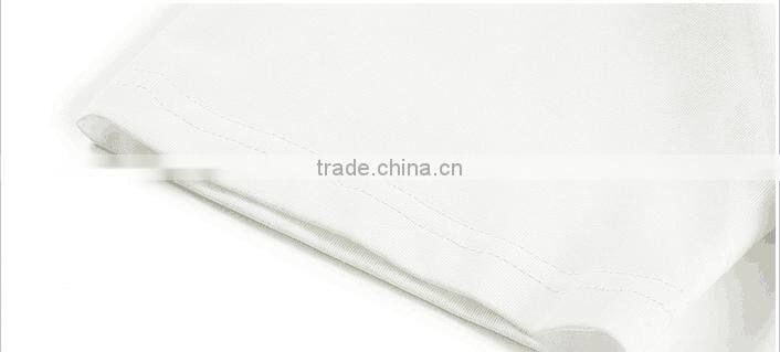 The new 2017 female loose big yards short sleeve T-shirt dress white