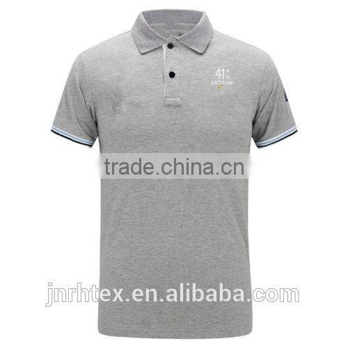 Ladies women 100% cotton soft customized printed logo polo shirts