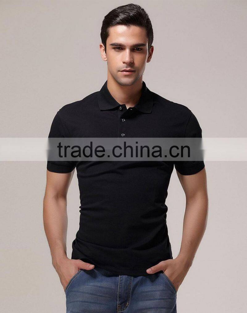 high quality cheap customized unisex's polo T-shirt