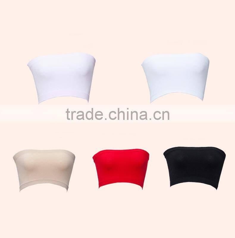 Factory Provide Girl Sexy Wholesale Yoga Sports Girl Tube Sexy Bra