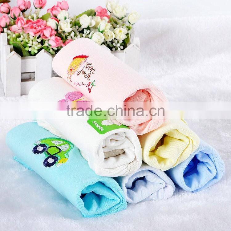 plain baby rompers/baby short sleeve rompers/rompers with kerchief