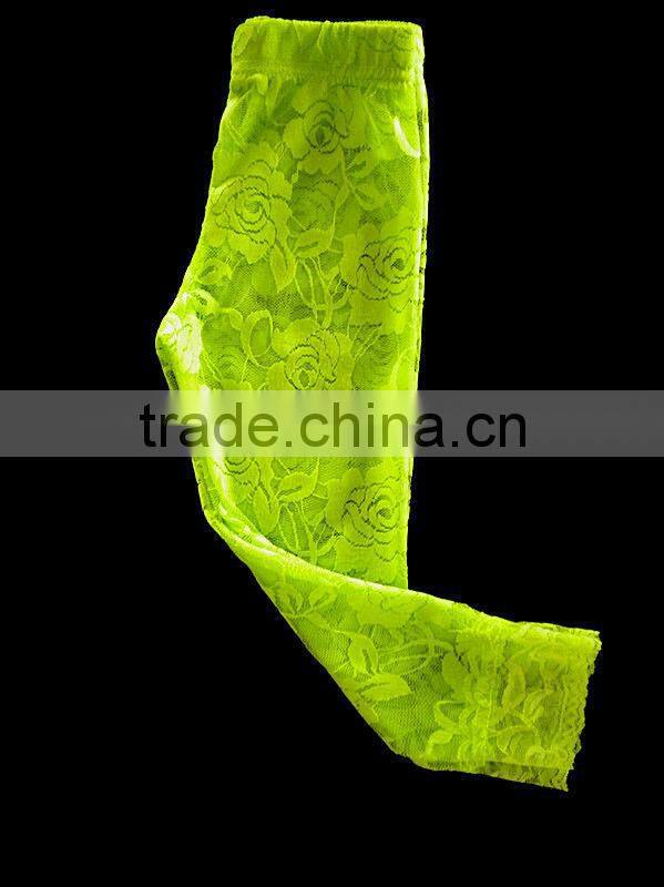 Wholesale Baby girl ruffle Lace legging baby girl lace tight