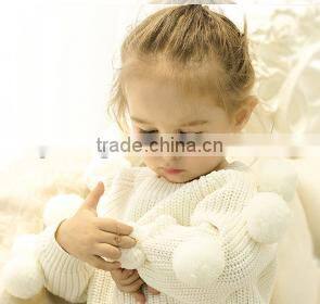 Latest New Style Children Wear Pom Pom Sweater