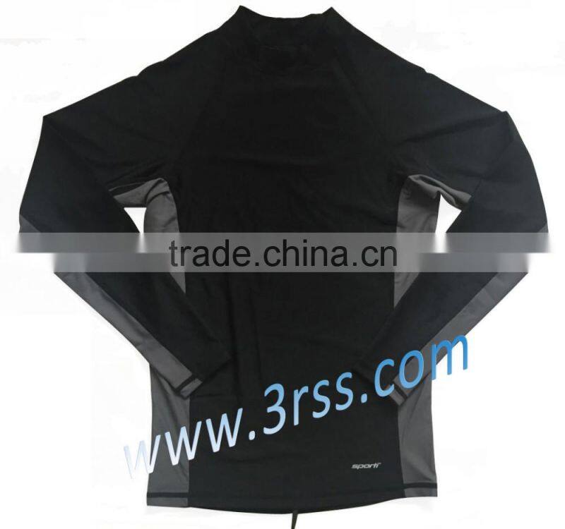 Sports long sleeve rash guard with UPF50+(Clariant)