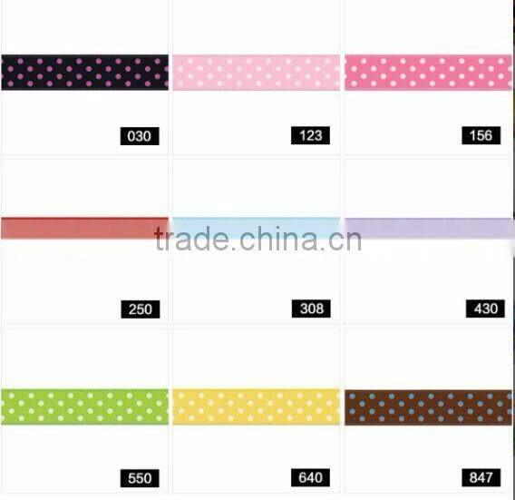 hi-ana ribbon 172 Factory Supply Wholesale Heart-shaped Print Satin Ribbon