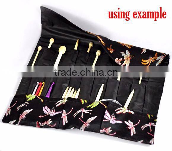 High Quality Dragonfly Pattern Knitting Needle Case