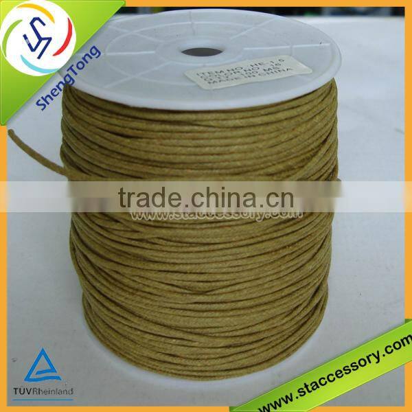 hot sale waxed cotton cord,high quality wholesale cotton cord
