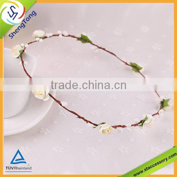 Vines Flowers Hair Hoop Lasted Hairband Design