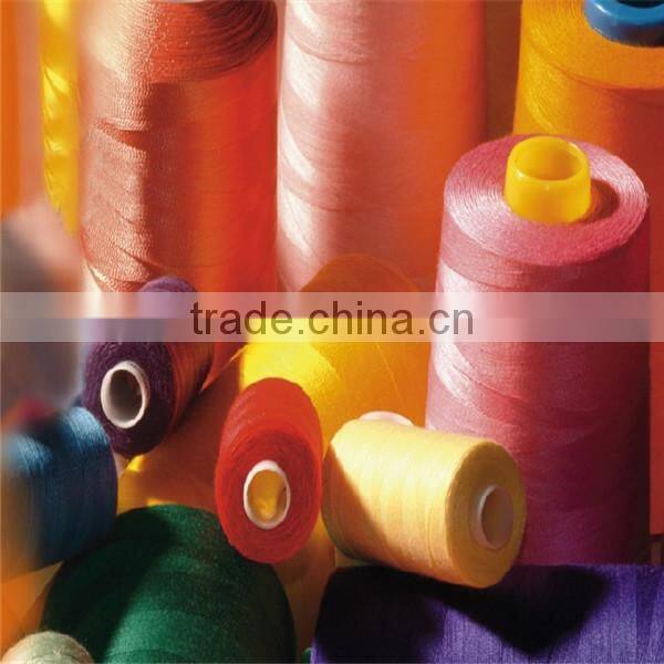 40s/2 high quality 100% polyester finished spools sewing thread dyeing available