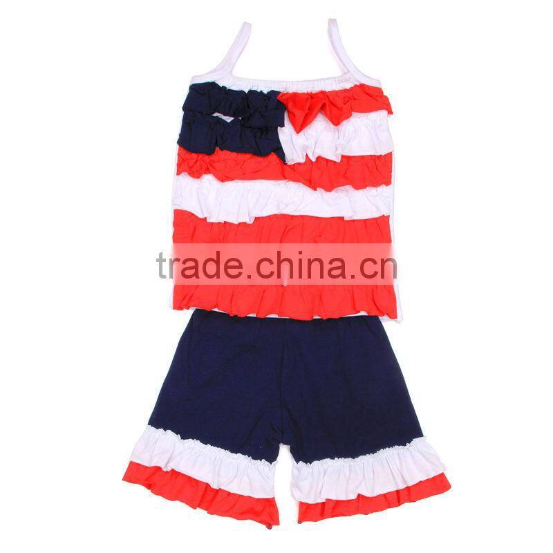 chirden's spring autumn casual ruffled striped pants floral cotton soft two layers legging pants