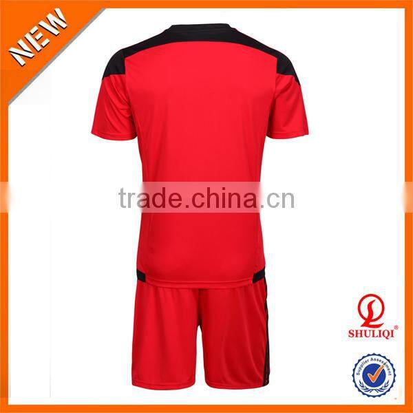 wholesale men sport wear, custom blank soccer jersey H-677