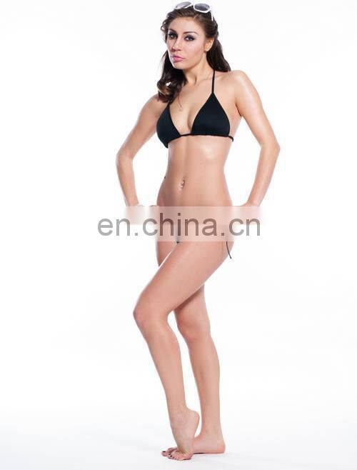 Multi-color young hot black beach bikini fashion 2014