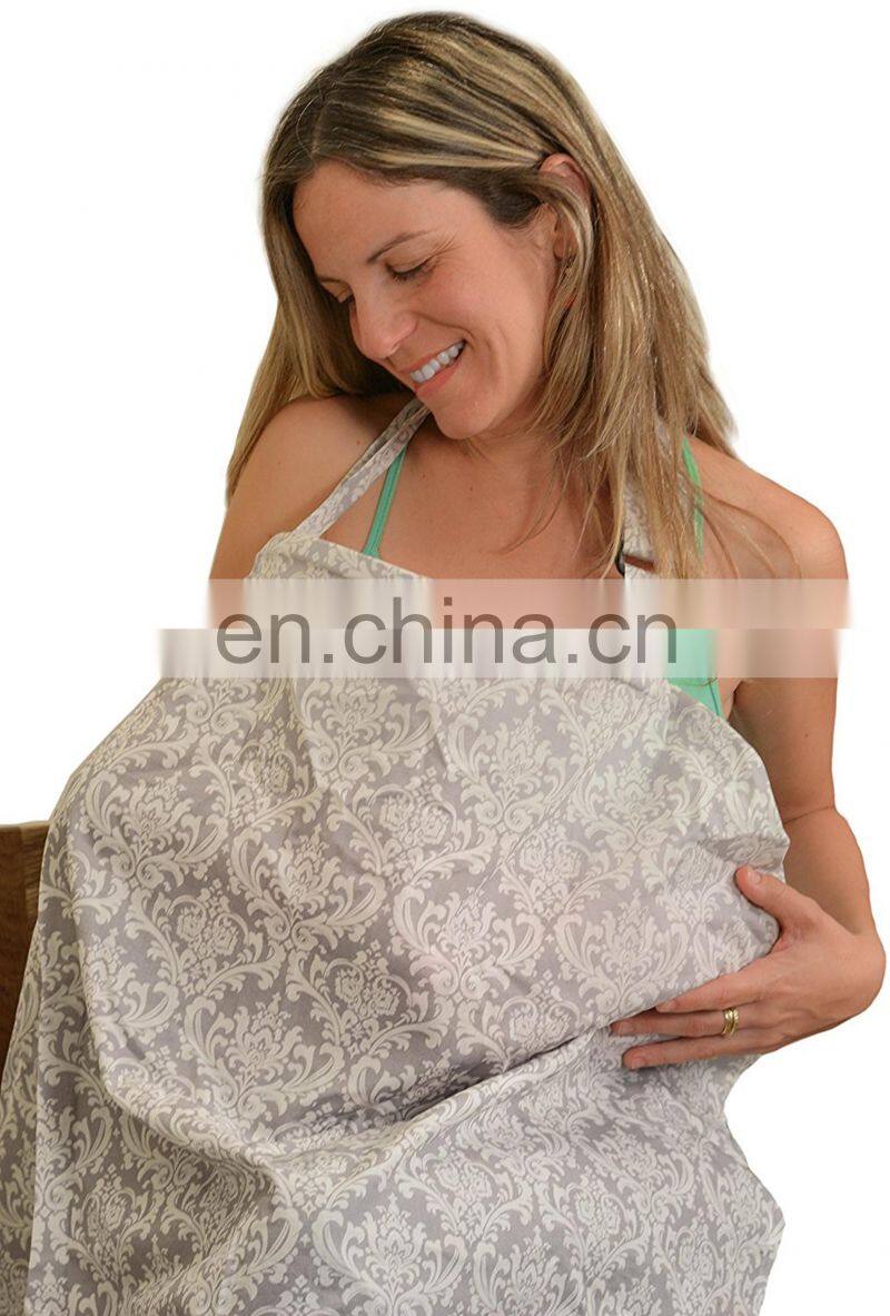 100% Cotton Breathable Breastfeeding Nursing Cover