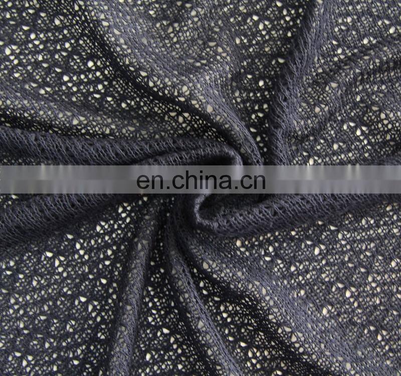 Long shade net cloth coat with lace trimmings