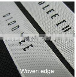 clothing label maker garment labels Silver metallic woven label