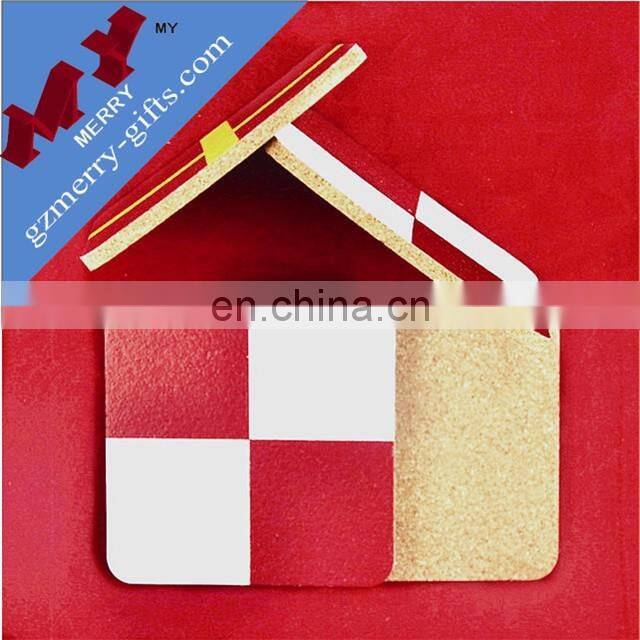 Home decoration souvenirs cup cork coaster wholesale