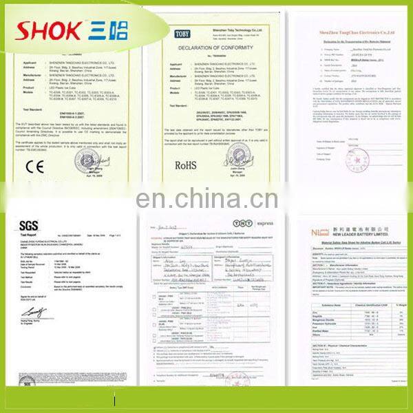 2015 novelty different shape customized led flashing badges for garment