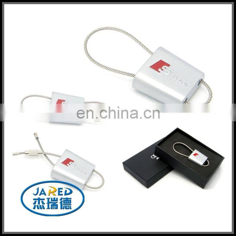 Custom metal keychain /round metal keychain with steel