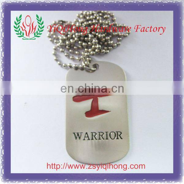 offset printed dog tags