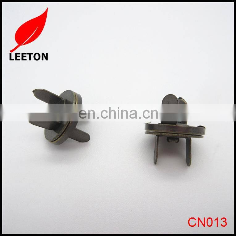 Dongguan supply 14mm thin anti-brass magnetic snap fastener