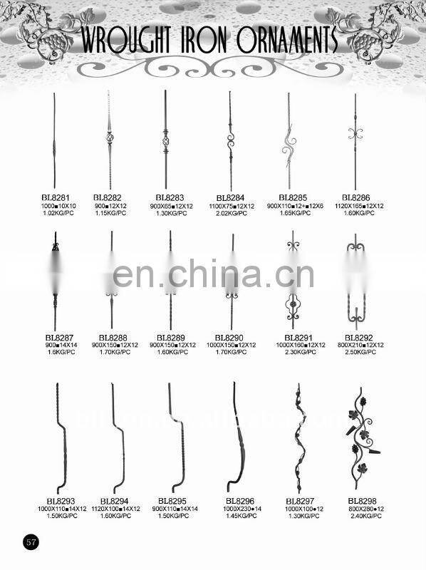 fence iron flowers craft