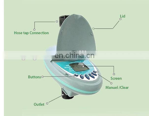 high quality automatic programmable water shower timer