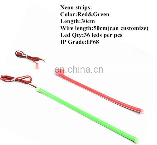 Boat Bow Navigation Red and Green LED Light Kits