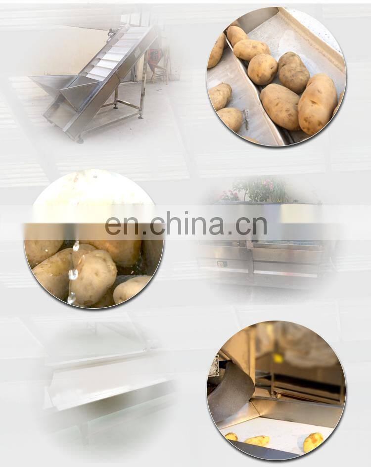 french fries making machine plant 150kg per hour potato crisp production line