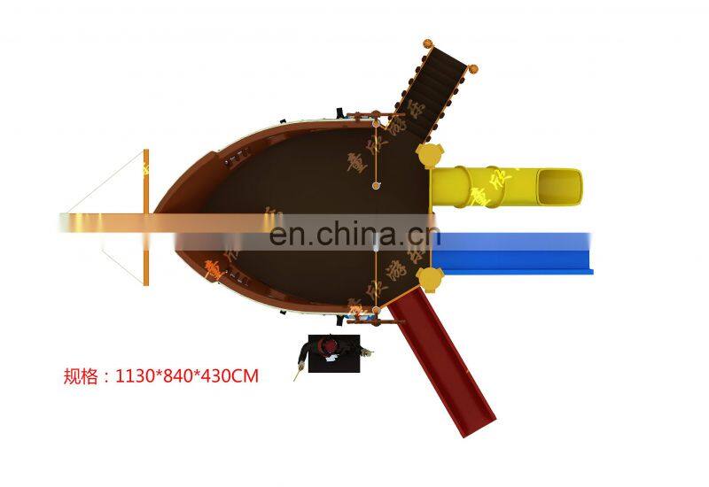 Hot sale Aqua water park slide