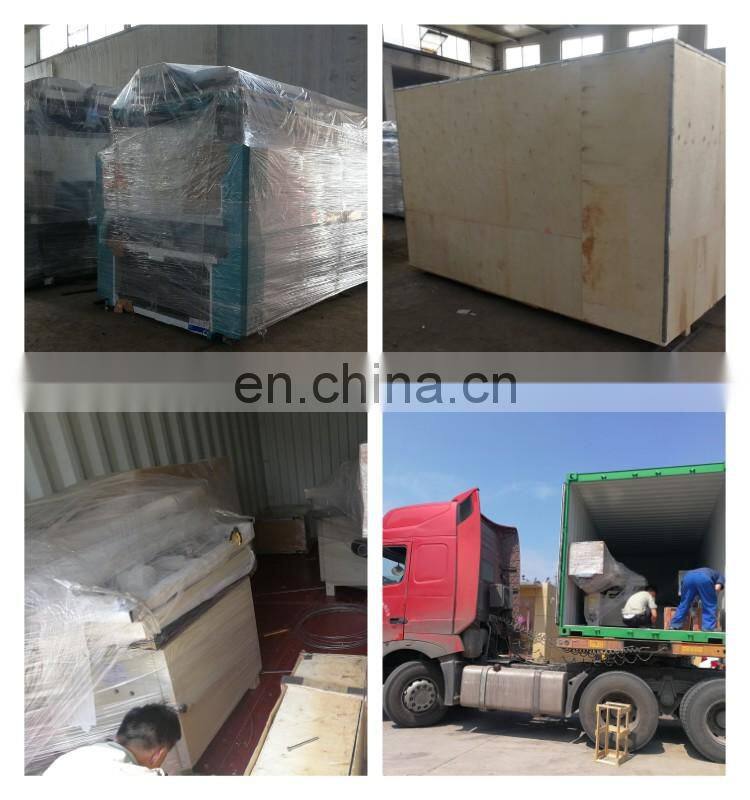 Woodworking negative pressure Veneer vacuum membrane press machine for cabinet door/vacuum PVC covering membrane press machine